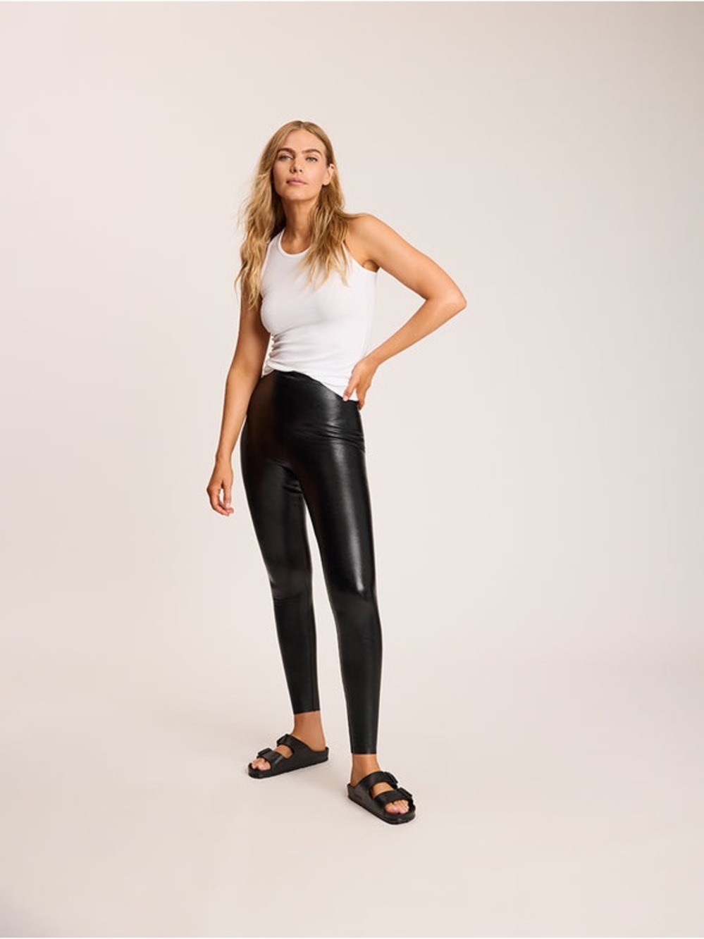 Commando NWT Black Faux Leather Leggings